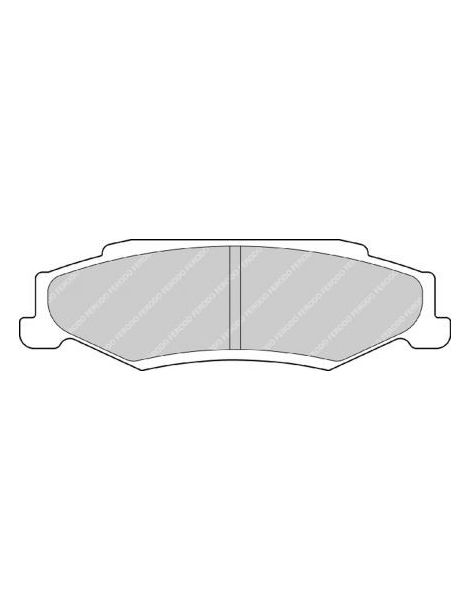 Plaquettes FERODO FCP1563