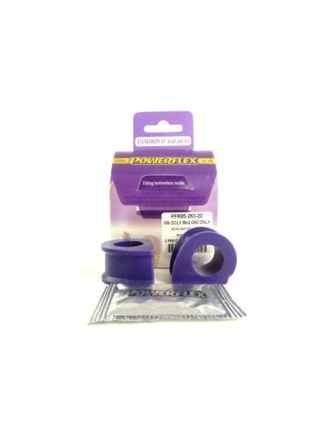 POWERFLEX Silentblocs BAR arriere 20mm VW Golf MK2/MK3 4WD Syncro DESTOCKAGE: PAS DE RETOUR