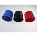 80 mm - 4-ply silicone coupler connecting sleeve, length: 76 mm