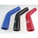 Gomito in silicone da 28 mm - 45°, 3 strati? REDOX