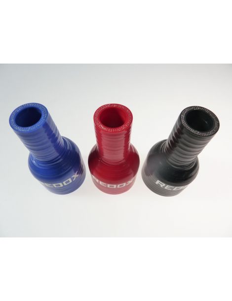 19-45mm - durite silicone réducteur droit 3 plis