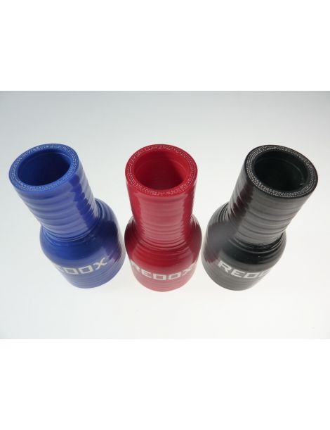 25-45mm - durite silicone réducteur droit 3 plis