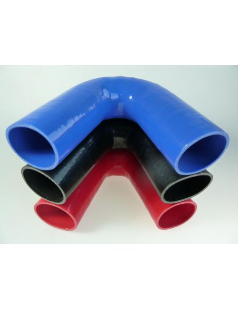 80mm - coude silicone 135° 4 plis﻿