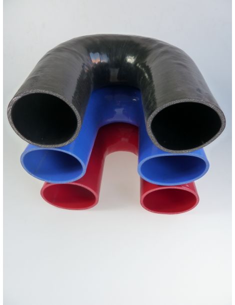95mm - coude silicone 180° 5 plis﻿