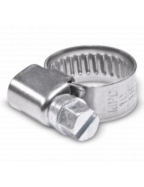 COLLIERS DE SERRAGE DURITE TUYAU INOX A4 AISI316 MARIN W5 LARGE 12 MM -  Serrage 80 x 100