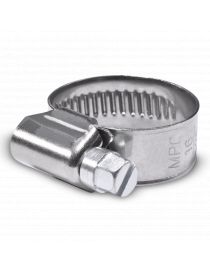 COLLIERS DE SERRAGE DURITE TUYAU INOX A4 AISI316 MARIN W5 LARGE 12 MM -  Serrage 80 x 100