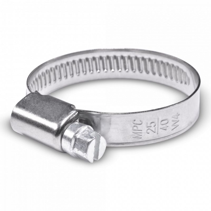 25-40mm Collier inox de serrage largeur 12mm