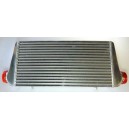 Intercooler aluminium BREEZY 600x300x100mm connections: 76mm