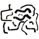 RENAULT R21 2.0 TURBO kit of 13 REDOX silicone water hoses with clamps