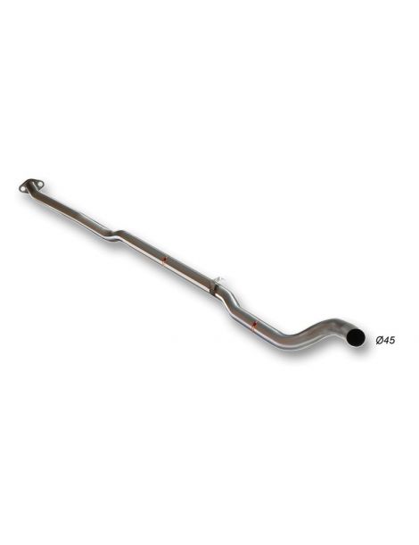 Escape intermedio de acero inoxidable RC RACING referencia TI-04S