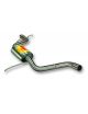 Escape intermedio de acero inoxidable TI-322C de referencia RC RACING