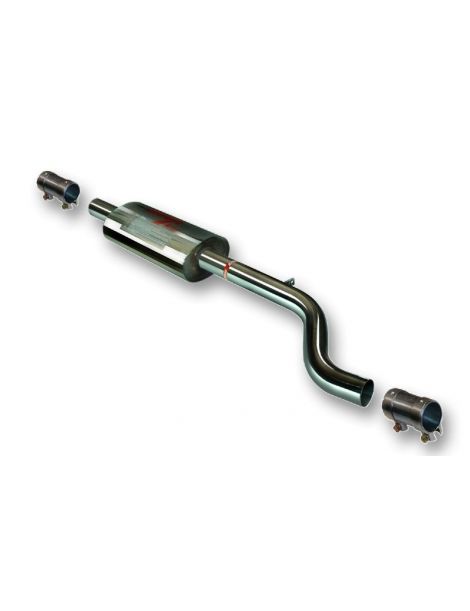 Escape intermedio de acero inoxidable TI-326C de referencia RC RACING