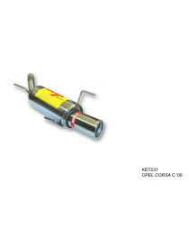 Silenciador de escape de acero inoxidable RC RACING referencia ET231-GN