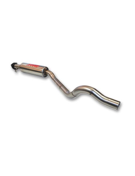 RC RACING Teilenummer TI-2-37C Zwischenauspuff aus Edelstahl