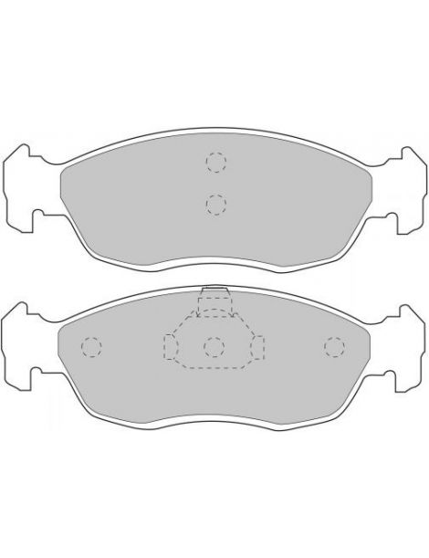 Plaquettes FERODO FCP876