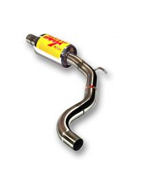 RC RACING Referenz TI-329C Mittelauspuff aus Edelstahl