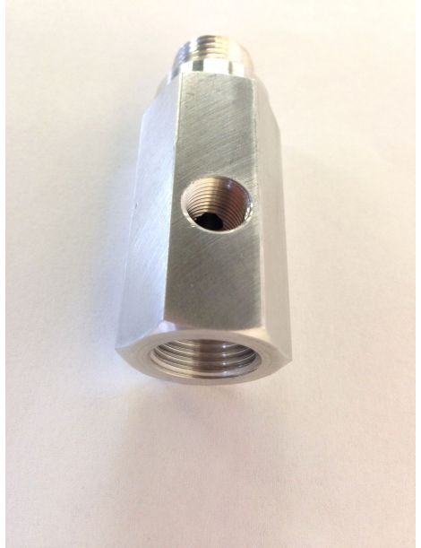 T maschio-femmina ingresso/uscita M16x150 femmina 1/8" NPT diramazione