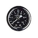Glycerin pressure gauge, fuel pressure 100 PSI (7 bar)