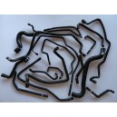 RENAULT SUPER 5 GT TURBO Phase 2 Set mit 11 REDOX Silikon-Wasserschluchen und Klemmen