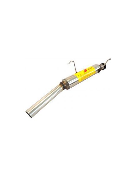 RC RACING reference ET158A-GN Stainless steel exhaust silencer