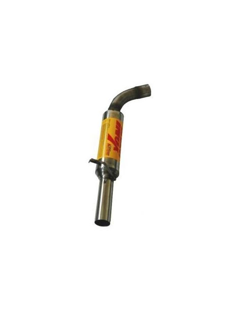 Silenziatore di scarico in acciaio inox RC RACING riferimento ET127-GN