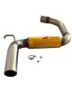 RC RACING reference ET294-GN Stainless steel exhaust silencer