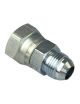 1/2" BSP - DASH 8 (JIC 3/4") Adaptateur DROIT femelle-mâle