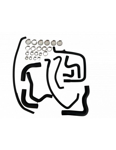 PEUGEOT 205 GTI XU5JA y XU9JA antes de 1991 - kit de 10 mangueras de agua de silicona REDOX con abrazaderas