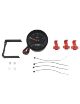 Manomètre pression turbo PRO fond noir -1/+3bars