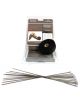 Cinta aislante para escape NOVAREC NEGRA de 25 mm x 5 m + 10 bridas