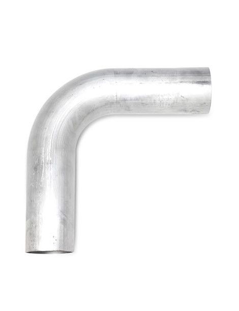 90mm - Coude 90° aluminium 6061