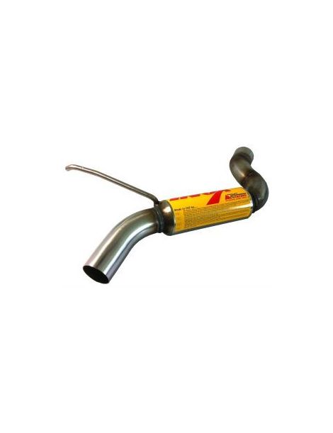Silenziatore di scarico in acciaio inox RC RACING riferimento ET141-GN