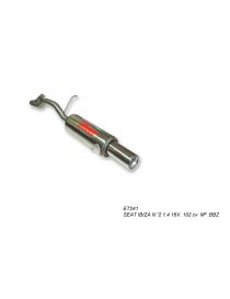 RC RACING reference ET241B-GN Stainless steel exhaust silencer