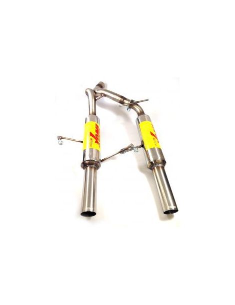 RC RACING onderdeelnummer ET263-GN roestvrijstalen uitlaatdemper