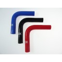 13mm - manchon silicone coude 90° 3 plis