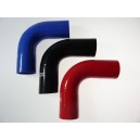13mm - manchon silicone coude 90° 3 plis