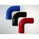 13mm - manchon silicone coude 90° 3 plis