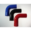 13mm - manchon silicone coude 90° 3 plis