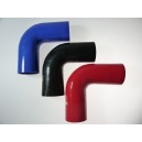 13mm - manchon silicone coude 90° 3 plis