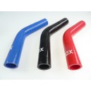 Gomito in silicone da 19 mm - 45°, 3 strati? REDOX