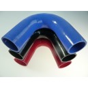 Codo de silicona de 4 capas de 51 mm y 135Â°. REDOX