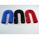13mm - coude silicone 180° 3 plis﻿