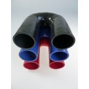 51mm - Coude silicone 180° 4 plis? REDOX