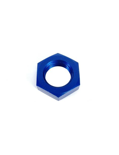 Dado in alluminio DASH 6 / AN 6 (JIC 9/16") per raccordo paratia 9/16"