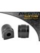 Kit silent bloc durs POWERFLEX Black Series Anti-R AV BMW E46 21.5mm x2