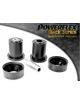 Kit 2 supporto antivibrante rigidi POWERFLEX BLACK SERIES Braccio posteriore per BMW E36 Compact