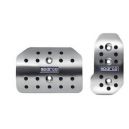 SPARCO Reflex accélérateur excentré Kit 2 pédales aluminium pour boîte automatique ou robotisée