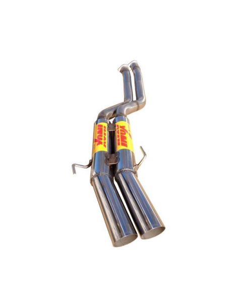 Silenciador de escape de acero inoxidable RC RACING referencia ET244-GN