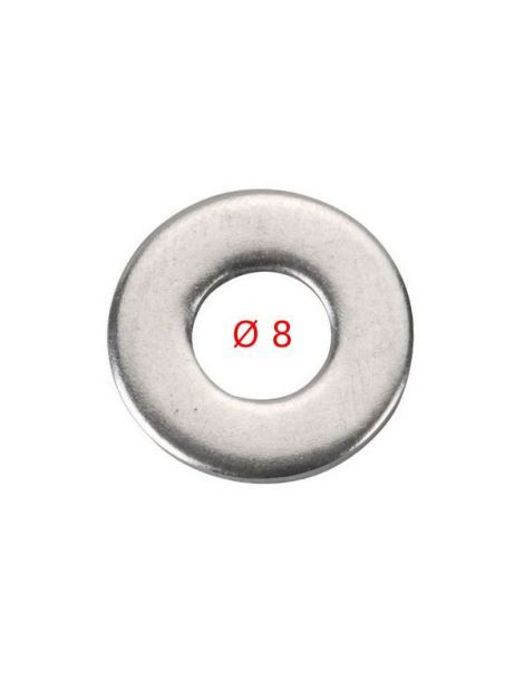 Arandela de acero inoxidable A2 de 8 mm (M8)