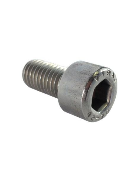 10 mm x 1,50 (M10) - Lunghezza vite 20 mm, filettatura intera, testa TCH, acciaio inossidabile A2